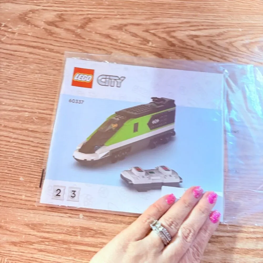 Lego City Express Passenger Train Set 60337 Instruction Manuals Only